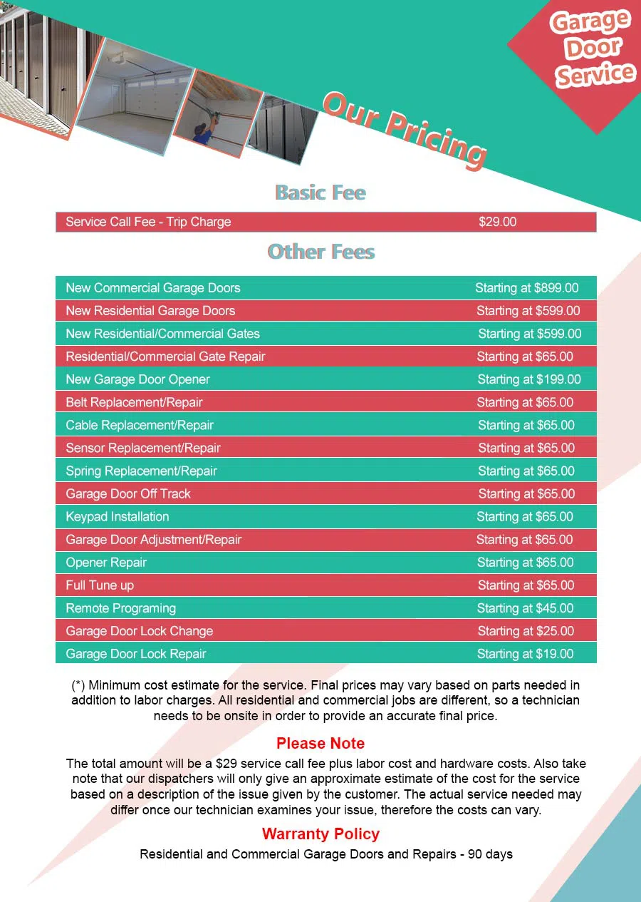 Central Garage Door Service Hickory Hills, IL 708-697-8103